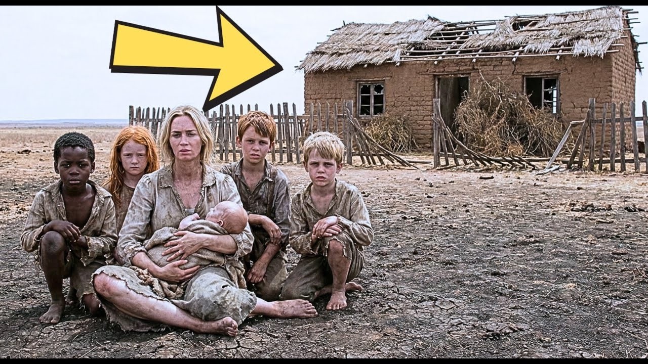 La Madre Viuda Cargó A Sus Hijos Hambrientos Durante Días — Hasta Que Colapsó Frente A Esa Casa