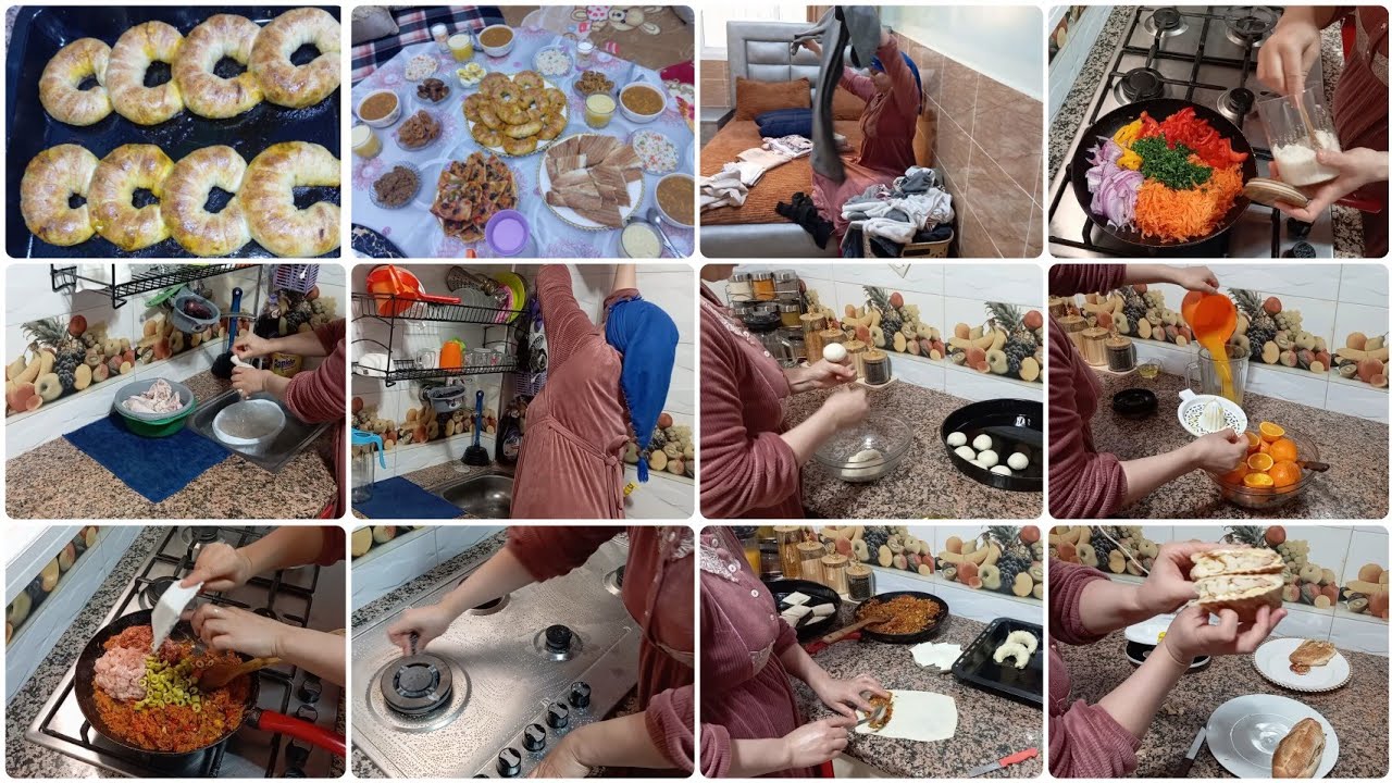 روتين رمضاني متول 💯✨من الصباح حتى العشية طبيلة خفيفة على قد الجهد 🤗🫰هلال مالحين ساهلين واقتصاديين