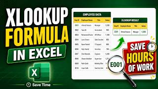 How to use XLOOKUP Function in Microsoft Excel || XLOOKUP Formula in Excel