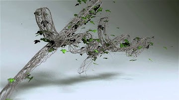 Grow Ivy test (3ds Max & Vray)