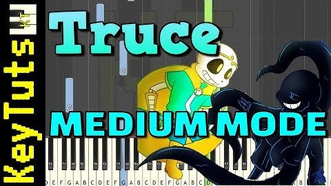 Truce from Underverse - Medium Mode [Piano Tutorial] (Synthesia)