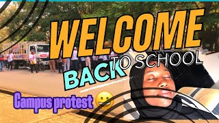 My University final year. Season 4 episode 1 so help me God🙏. Witnessed a protest from Tewu🥶