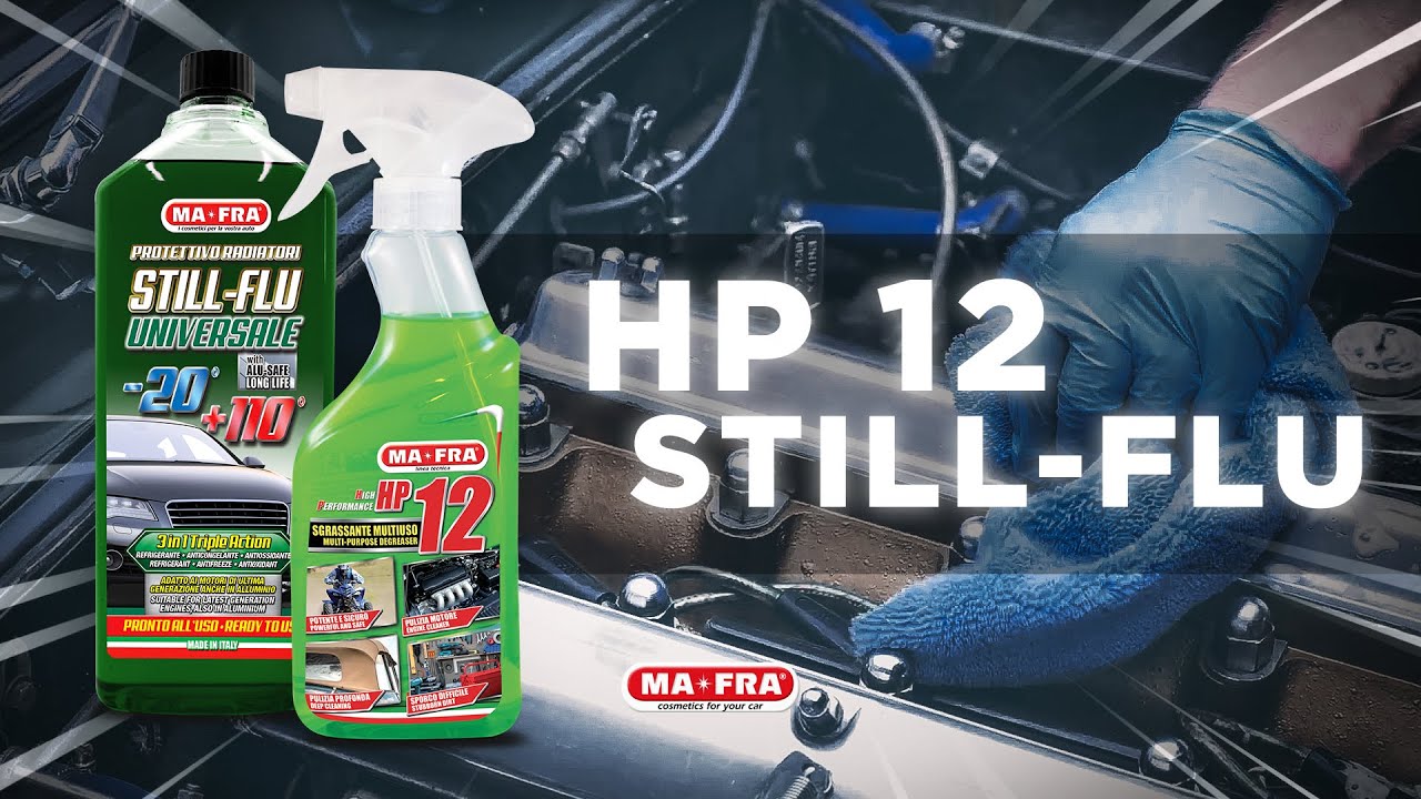 #2 - Beauty routine: Come pulire il motore con HP12 e proteggerlo con STILL FLU | Halfmag con Mafra