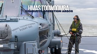 ADF | HMAS Toowoomba conducts Operation Argos