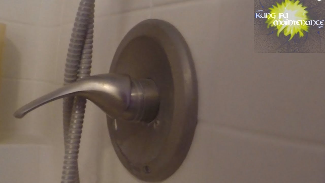 Single Handle Faucet Leaking Shower Valve Repair - YouTube - How To Fix A Leaky Shower Faucet Single Handle