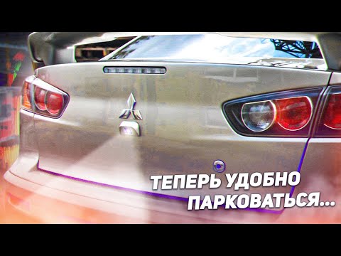 Установка штатной камеры заднего вида на Mitsubishi Лансер 10