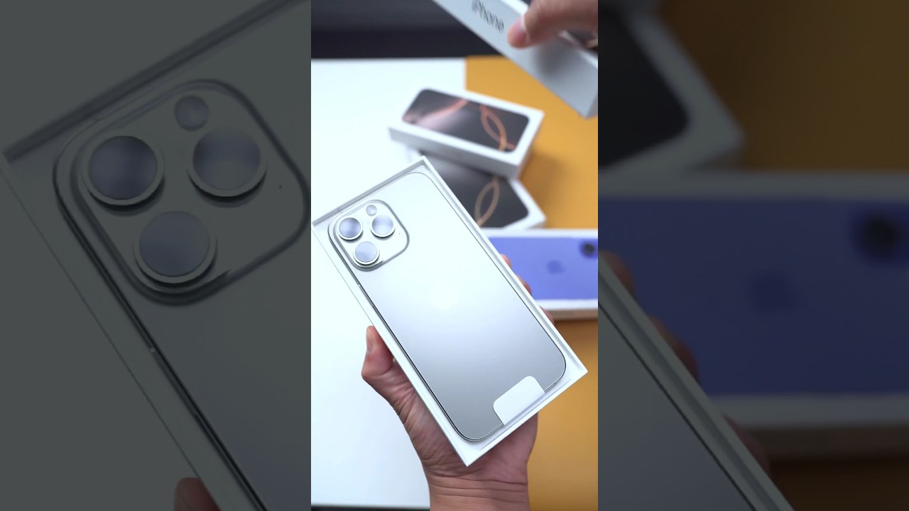 All iPhone 16 Series SF Unboxing #Shorts