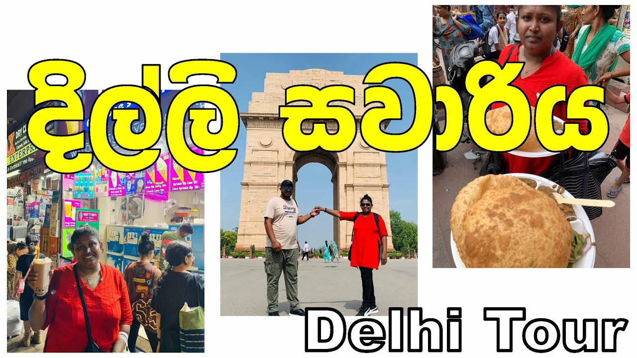 දිල්ලි සවාරිය | India Gate | Red Fort | National Museum | Street Food