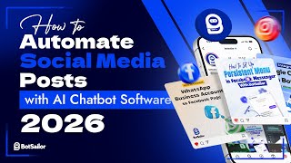 How to Automate Social Media Posts With AI Chatbot- Post on Facebook & Instagram
