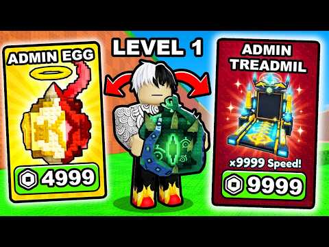 STARTING FROM ZERO WITH EVERYTHING BOUGHT WITH ROBUX in STEAL AN EGG!