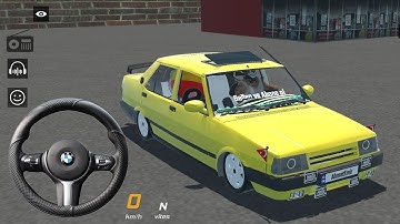 Modifiyeli Tofaş Doğan Şahin Sürüş Simülatör Oyunu - Etiket Tofaşk #50 - Android Gameplay #cargames