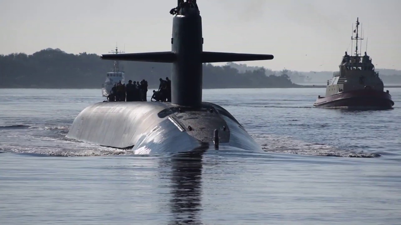 USS Rhode Island Returns to Naval Submarine Base Kings Bay
