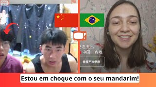 Brasileira SURPREENDE chineses ao falar CHINÊS FLUENTE no Omegle