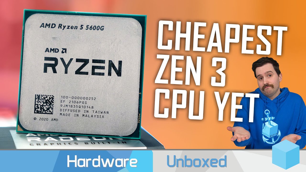 ⁣AMD Ryzen 5 5600G Review, The Stop-Gap APU Option