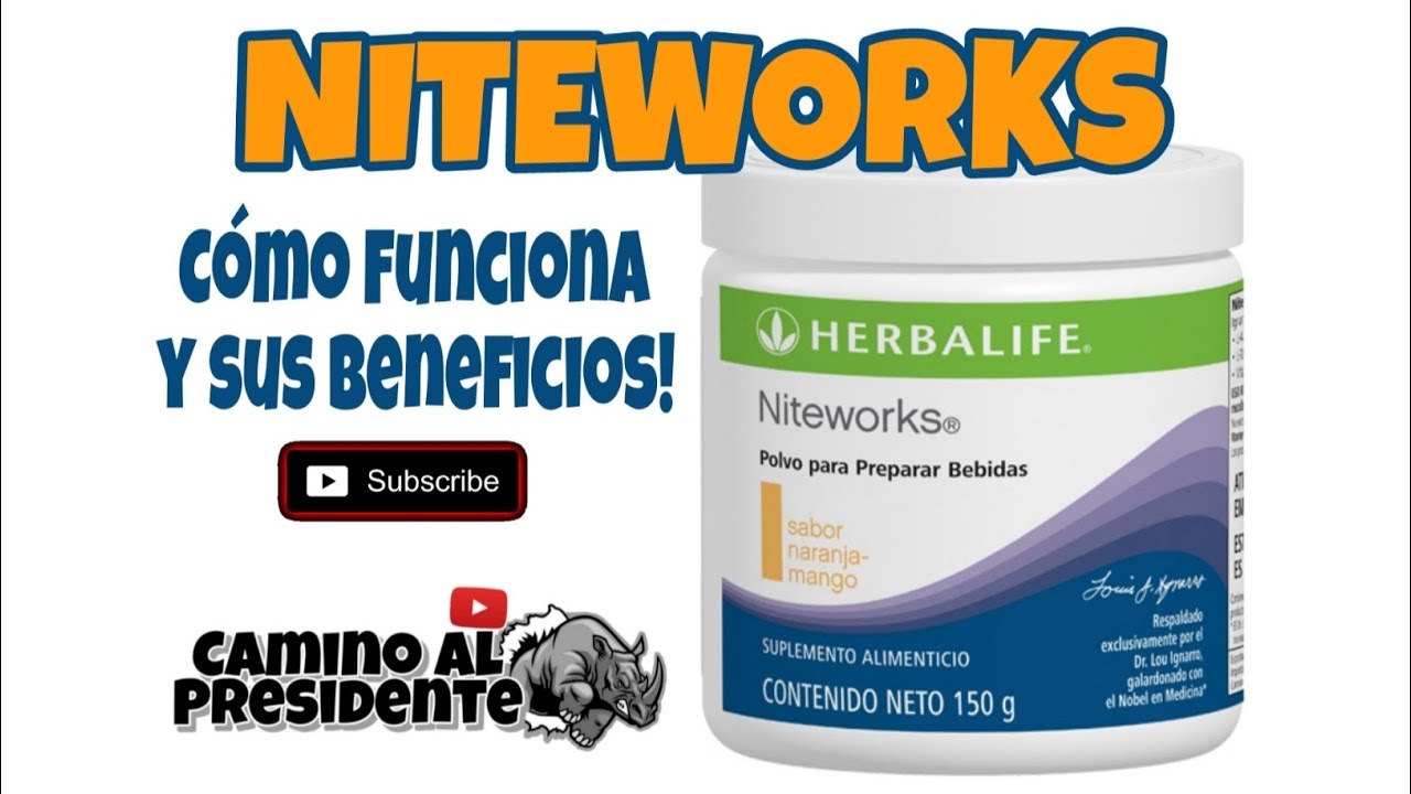 Niteworks Logo NITEWORKS como funciona dentro del cuerpo! #herbalife #presidente # ...