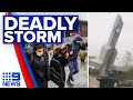 At least four dead after wild storm rips through Istanbul | 9 News Australia