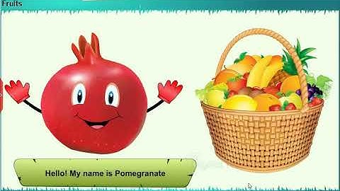 Fruits, Class 1 EVS SSC | Digital Teacher