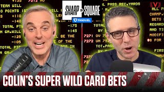 Colin Cowherd picks NFL playoff Super Wild Card bets: Seahawks-49ers, Cowboys-Bucs | Sharp or Square