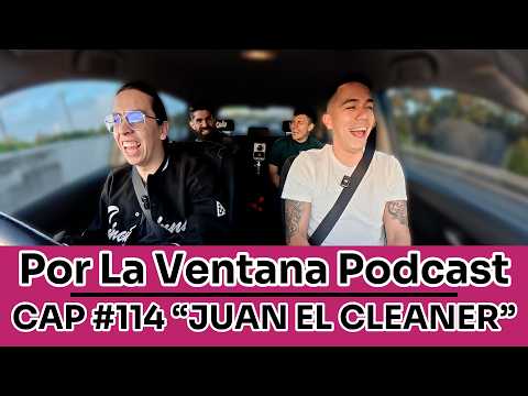 Por La Ventana Podcast EN AUSTRALIA "JUAN EL CLEANER"