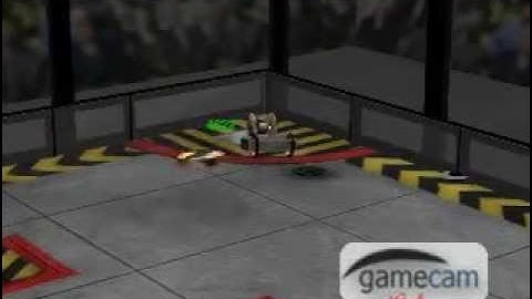 robot arena 2 Double Disc Flipper vs Tornado Mer