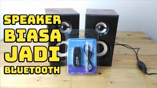 Merubah Speaker Biasa Jadi Speaker Bluetooth Bluetooth Audio Receiver Youtube