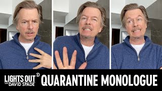 David Spade Goes Lo-Fi for His First Quarantine Monologue - Lights Out with David Spade