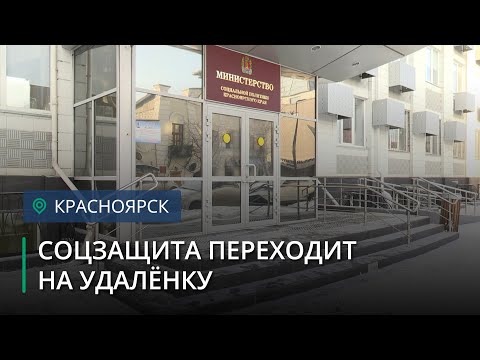 Соцзащита Красноярского края переходит на дистанционный формат работы