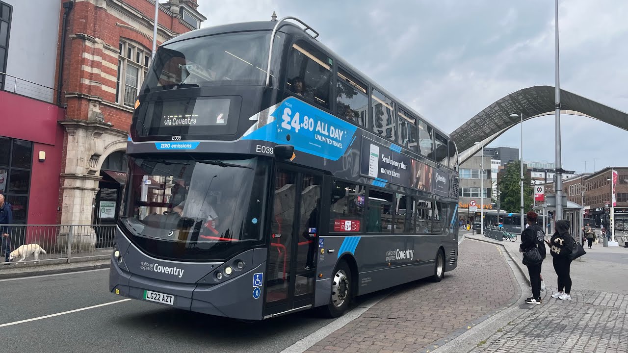 Buses in Coventry September 2024