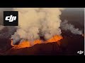 DJI Feats: Eruption at Bardabunga Volcano (montage)