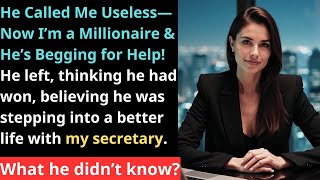 He Called Me Useless—Now I’m a Millionaire & He’s Begging for Help!