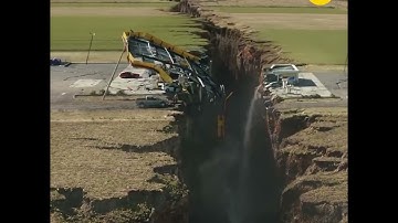 A new ocean is forming in Africa  Africa is witnessing the birth of a new ocean  60km crack opened u