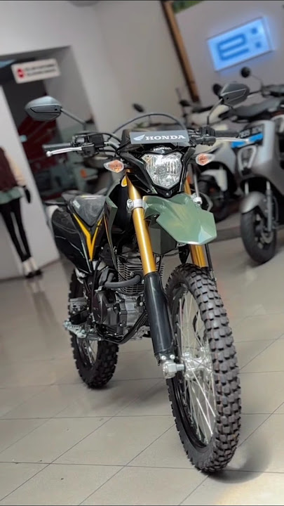 NEW HONDA CRF 150 MATTE GREEN 2025