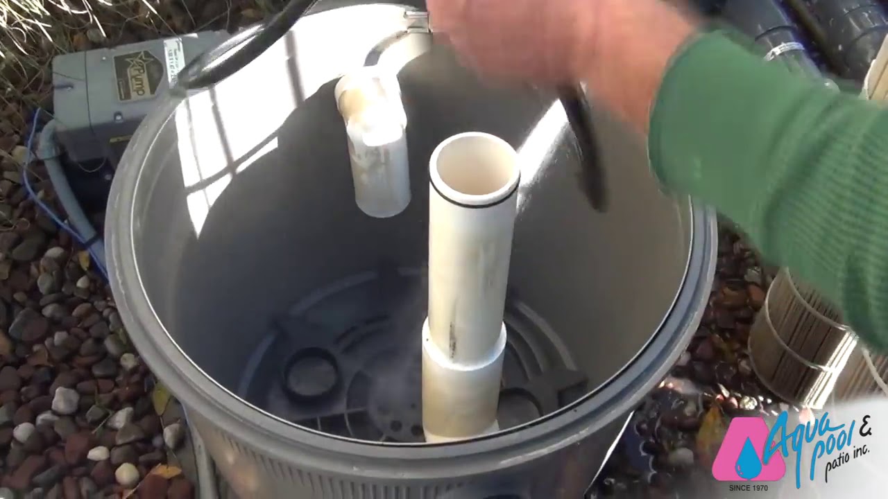 How to clean your Jandy cartridge filter YouTube