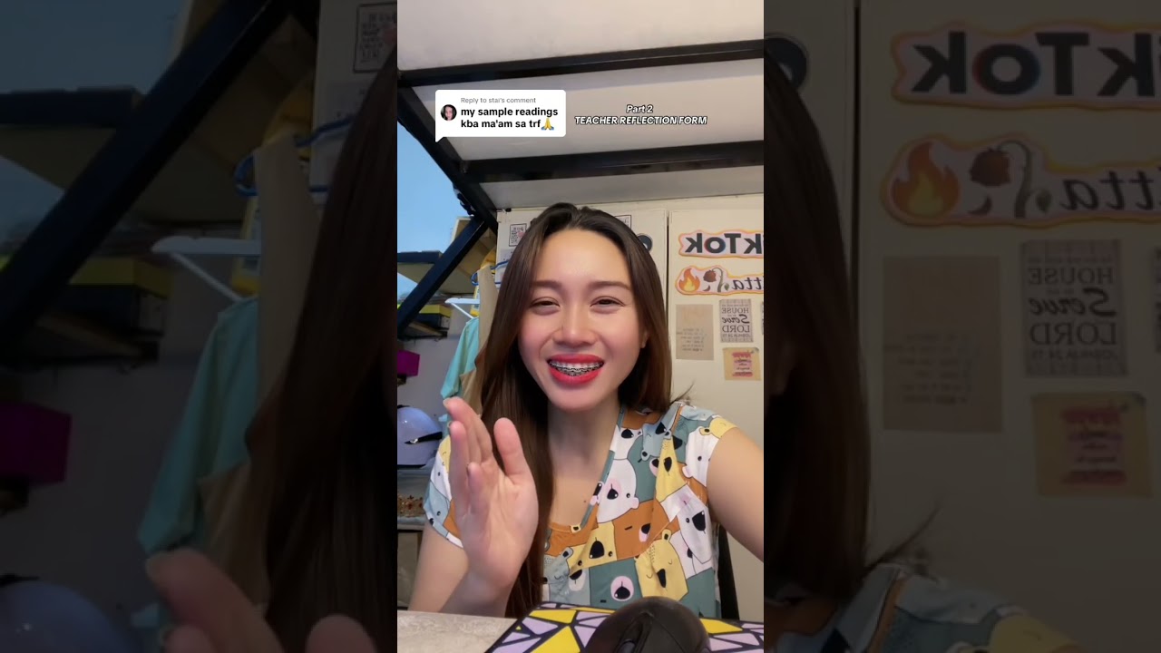 TEACHER REFLECTION FORM | NEW TRF 2025 | NEW QUESTIONS | APPLICANT TEACHER 1