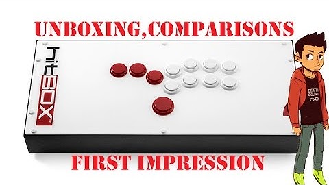 Hitbox arcade controller (unboxing, comparisons, and first impressions)
