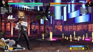 KOF XV KYO KUSANAGI NEW STUN COMBO PATCH 2.31