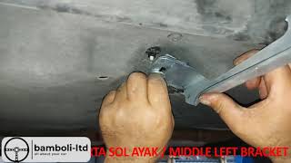 How to install Audi Q7 2015+ running board
