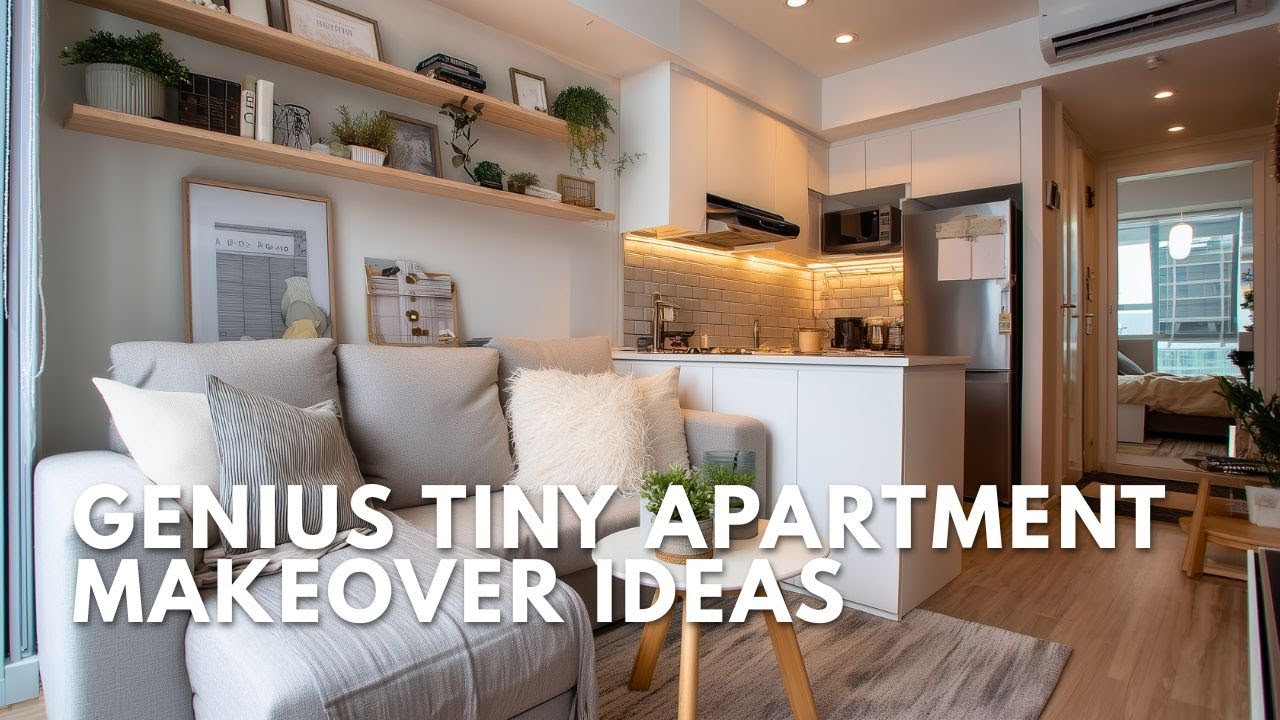 Genius Tiny Apartment Makeover Ideas to Maximize Space & Upgrade Your ...