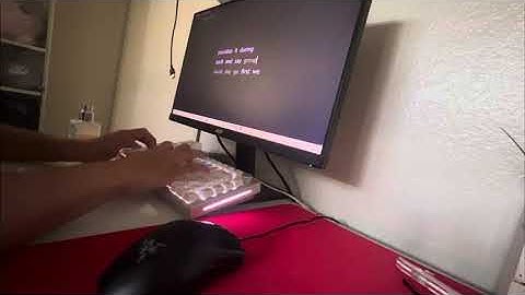 188 WPM (GMMK PRO with Holy Pandas)