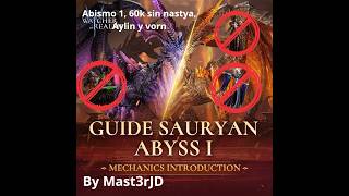 Abismo 1 60k Sin Nastya, Aylin o Vorn - Abyss 1 60k Without Nastya, Aylin or Vorn Watcher of Realms