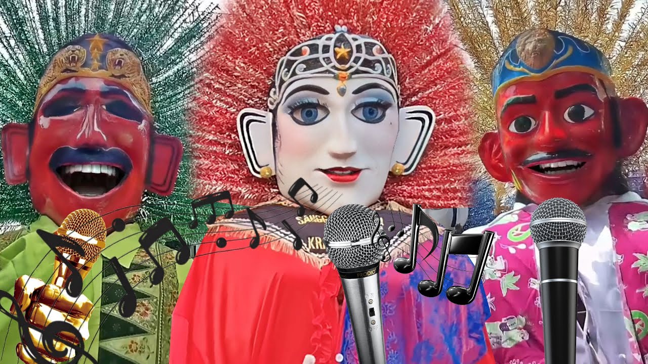 Lucu, Kompilasi Ondel Ondel Bernyanyi Suaranya Lucu Banget Bikin ketawa La la la, ondel-ondel betawi