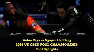 Anton Raga 2024 UK OPEN POOL CHAMPIONSHIP Full Highlights vs Nguyen Hai Dang