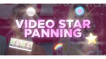 NEW FREE VIDEO STAR PANNING | tutorial and qr codes 🪩🤳⭐️