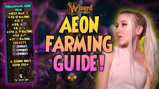 Easiest Guide to Farm Aeon (NOVUS) Gear! | Wizard101 screenshot 1