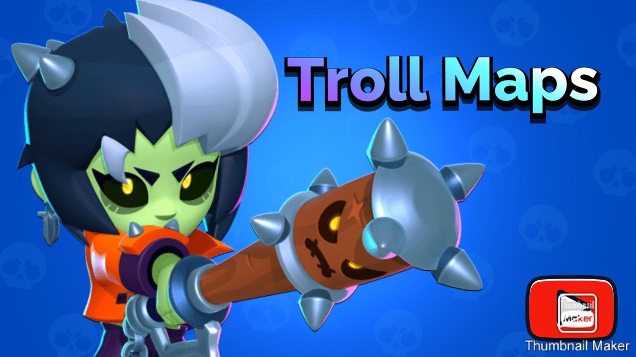 Troll Maps Mit Zombibi Brawl Stars Youtube - brawl stars zielen