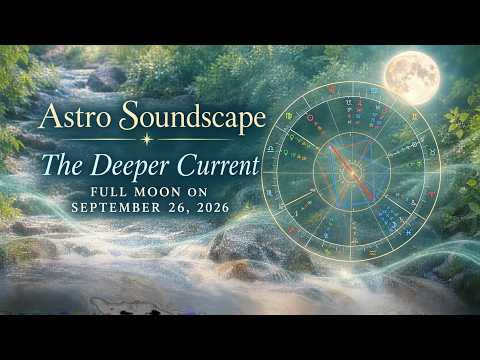 Astro Soundscape ~ The Deeper Current:  Full Moon on September 26, 2026