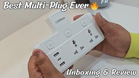 EMbox Multi Plug Unboxing and Review