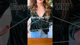 Easiest Holiday Wreath