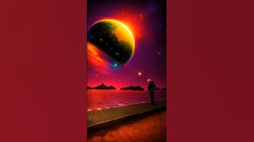 A fantasy sunset | ai video editing #ai #shorts