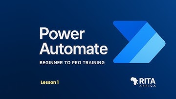 Lesson 1 - Microsoft Power Automate